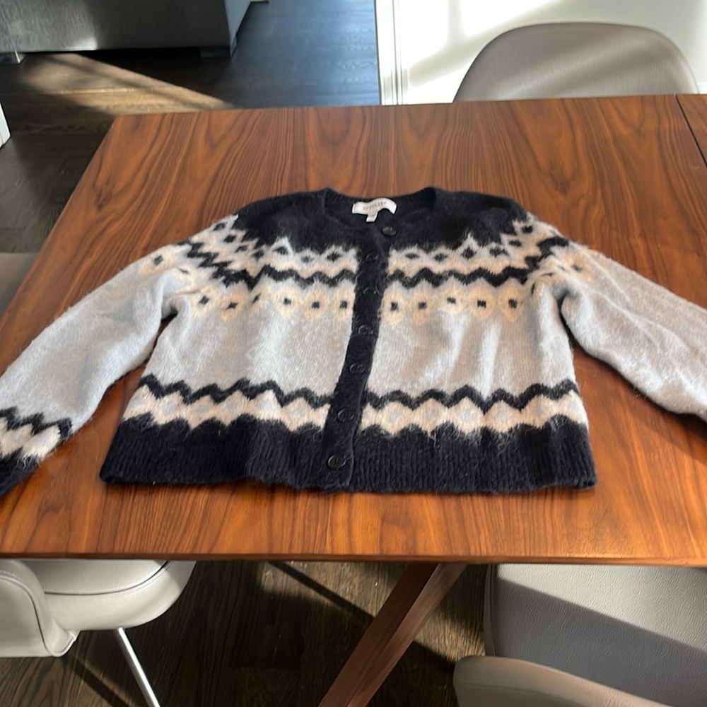 Derek lam 10 Crosby fair isle button down sweater